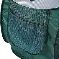 Vista 6 de 4 Piezas Cesta de Lavandería Desmontable con Malla y Mangos Duraderos, Cestas de Lavandería Plegables, Cesta de Ropa Plegable para Dormitorio Azul