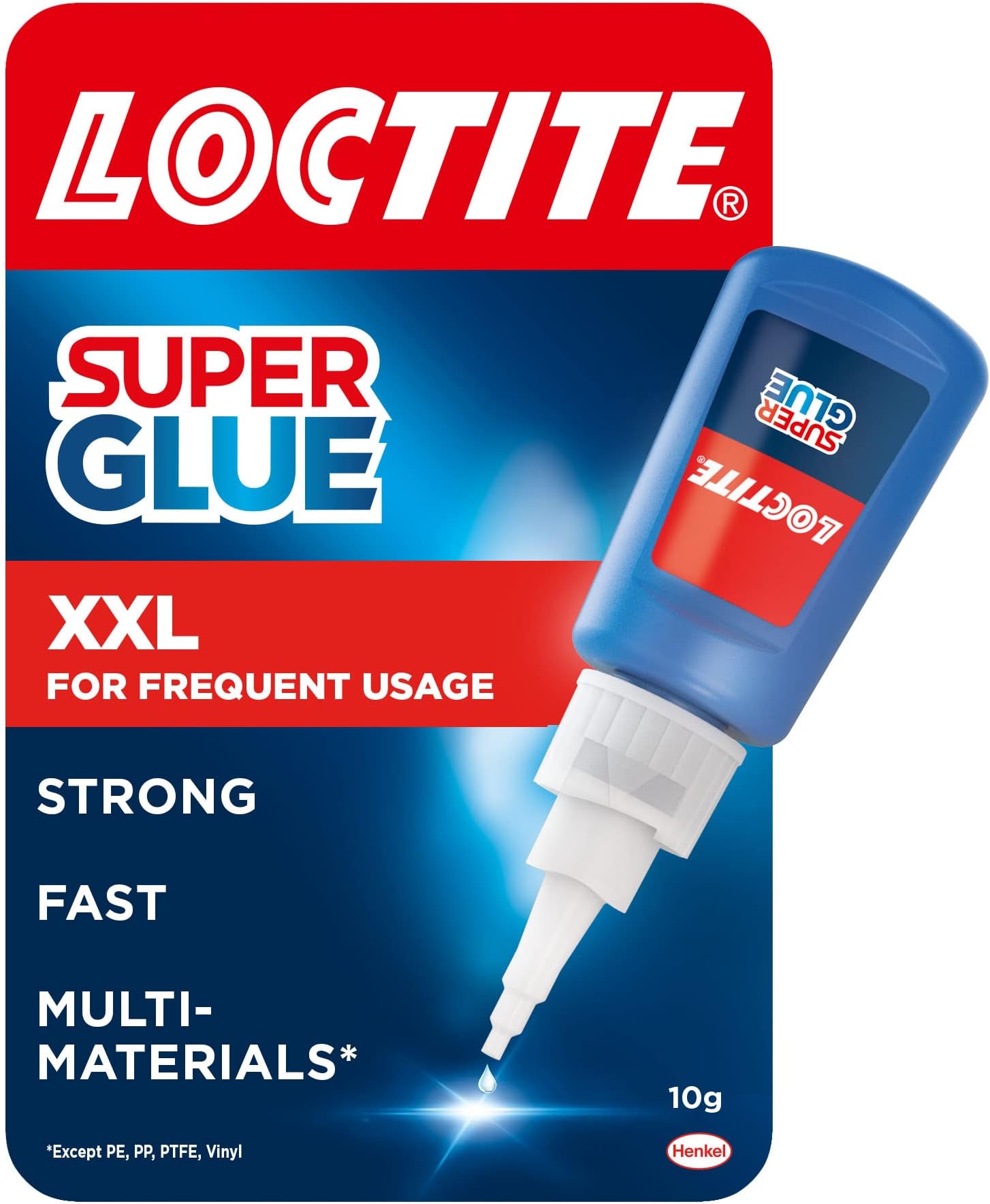 Super Glue 20g, All Purpose Liquid Adhesive for Repairs, Super Strong Clear Glue for Various Materials, Superglue for Precise Repairs, 1 x 20g