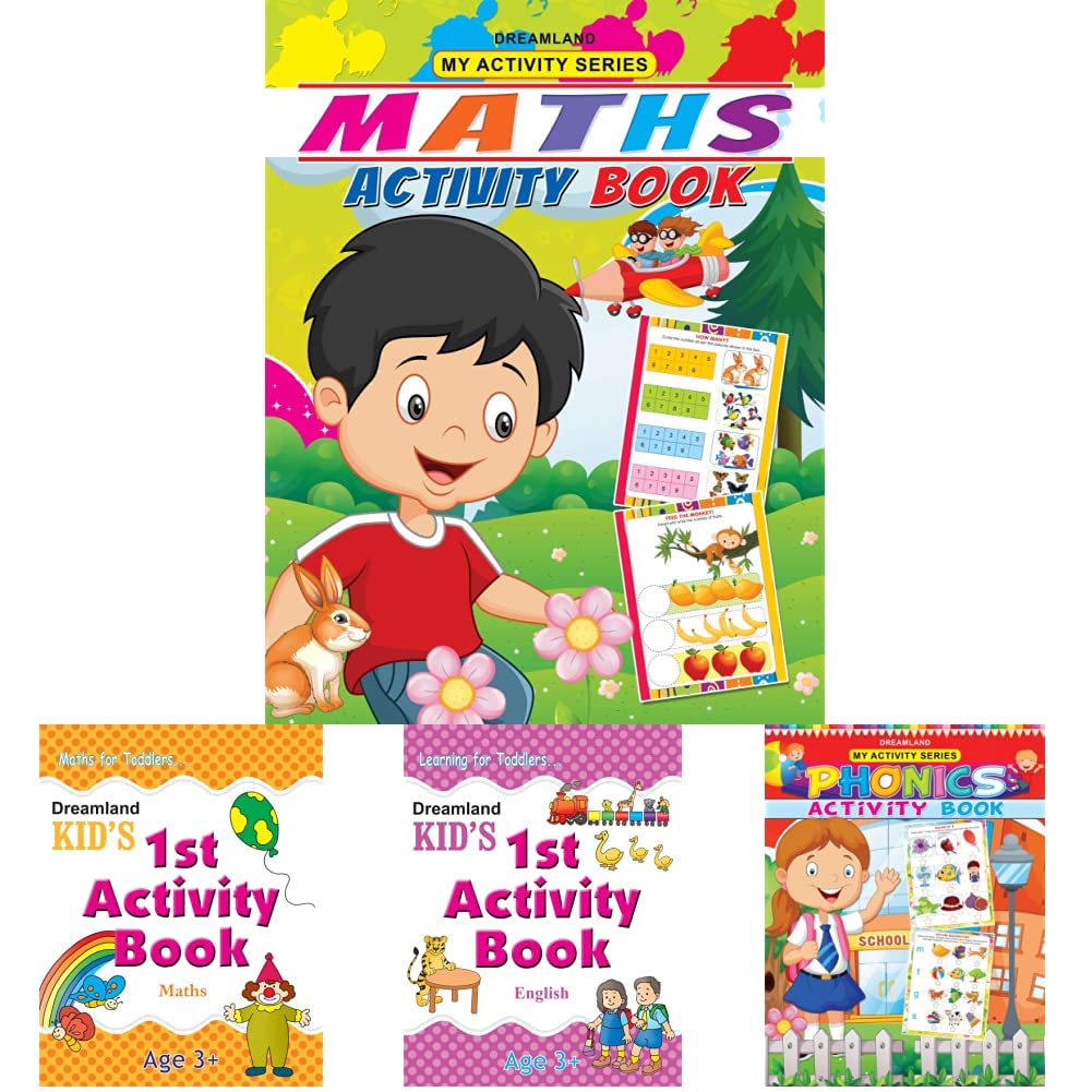 Buy My Activity Maths Activity Book+My Activity Phonics Activity Book+1st Activity Book