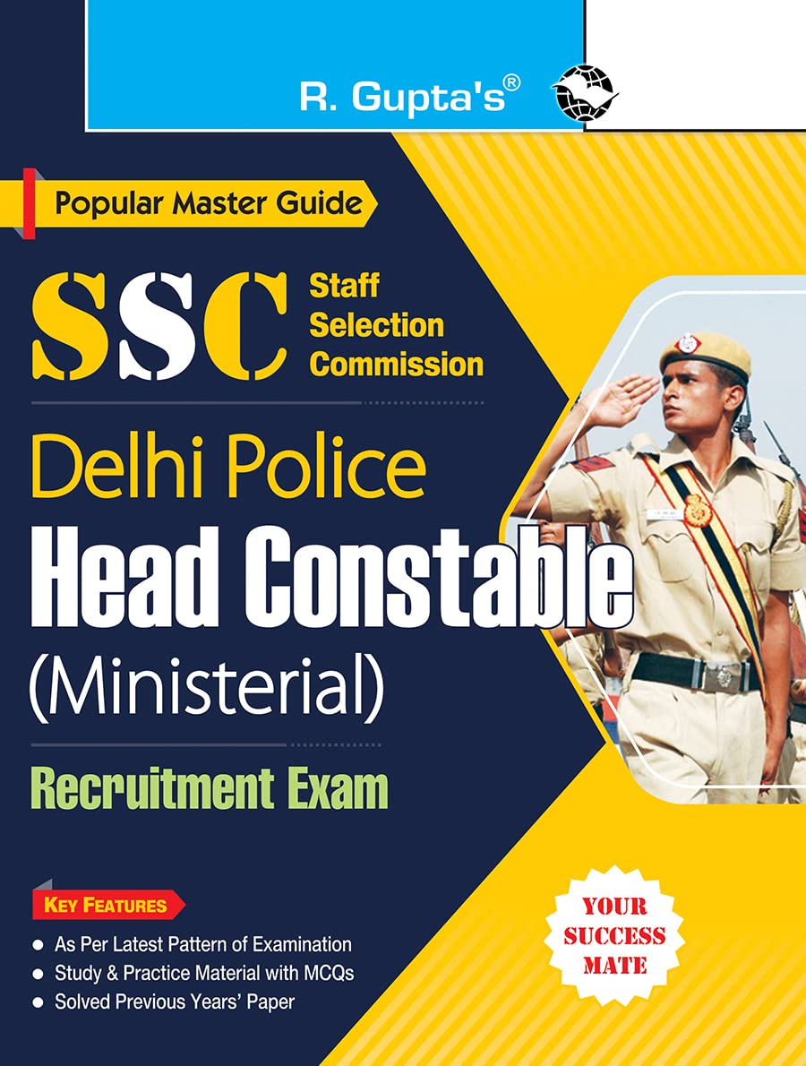 SSC Delhi Police Head Constable Ministerial Recruitment