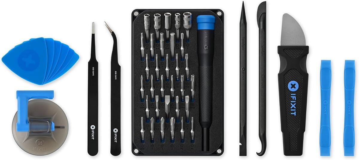 iFixit Pro Tech Go Toolkit - Juego de reparación de dispositivos electrónicos portátiles