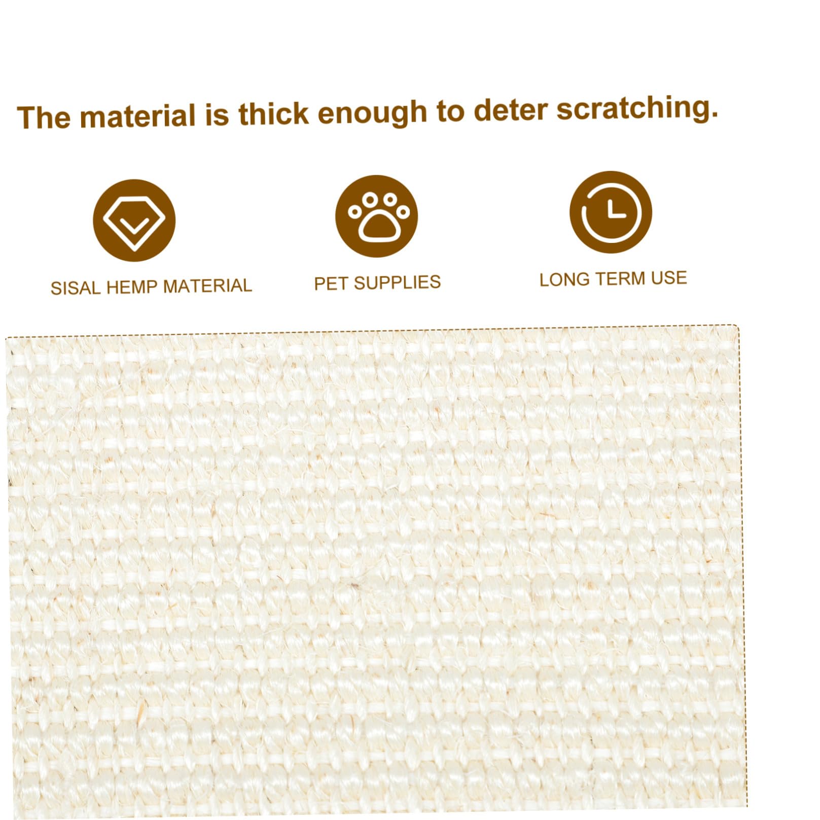 Katzenkratzschutzmatte für Sofa aus Sisal, Kratzfest