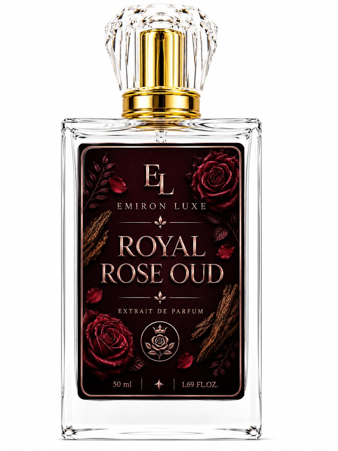 Royal Rose Oud Extrait de Parfum 50 ml | Rose & Oud Fragrance, Long Lasting Wear, Unisex Scent, Powerful Sillage, Oriental Character-picture-25