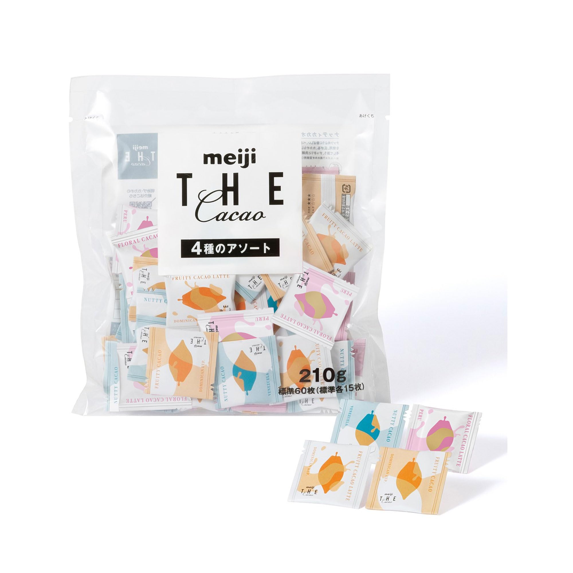 明治 ザ・カカオ 4種アソート 210g