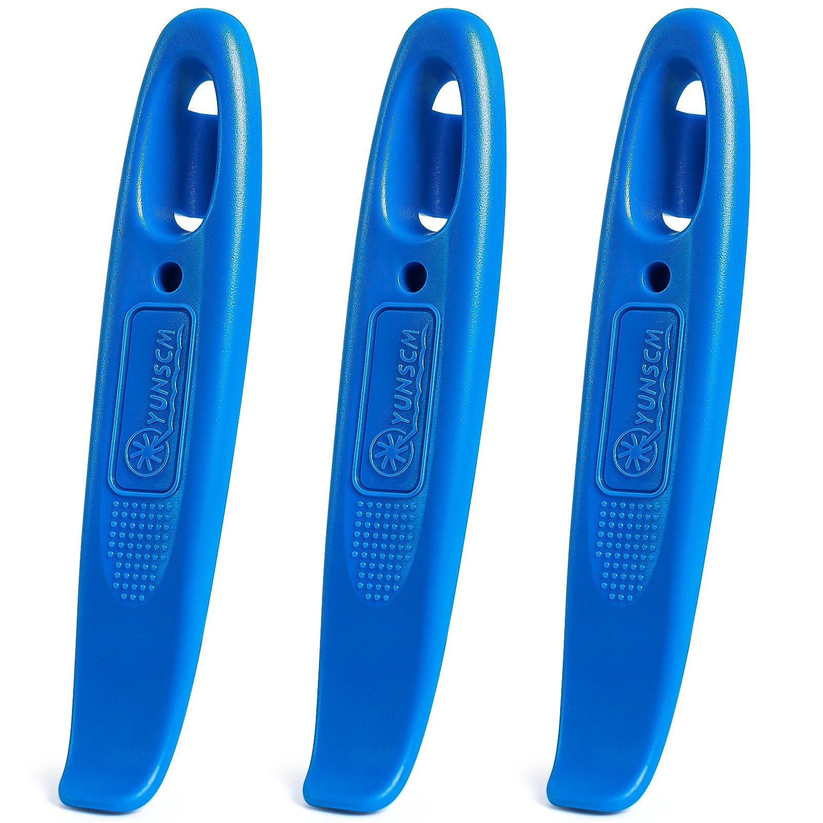 YunSCM 3 Pack Blue Bicycle Tyre Lever, Bicycle Lever Tyre Change Tool