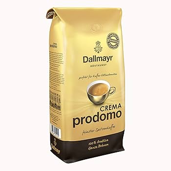 ダルマイヤーCrema d'Oro Africa & Prodomo 1000g Dallmayr d'Oro - Mild & Balanced Espresso and Café Crème