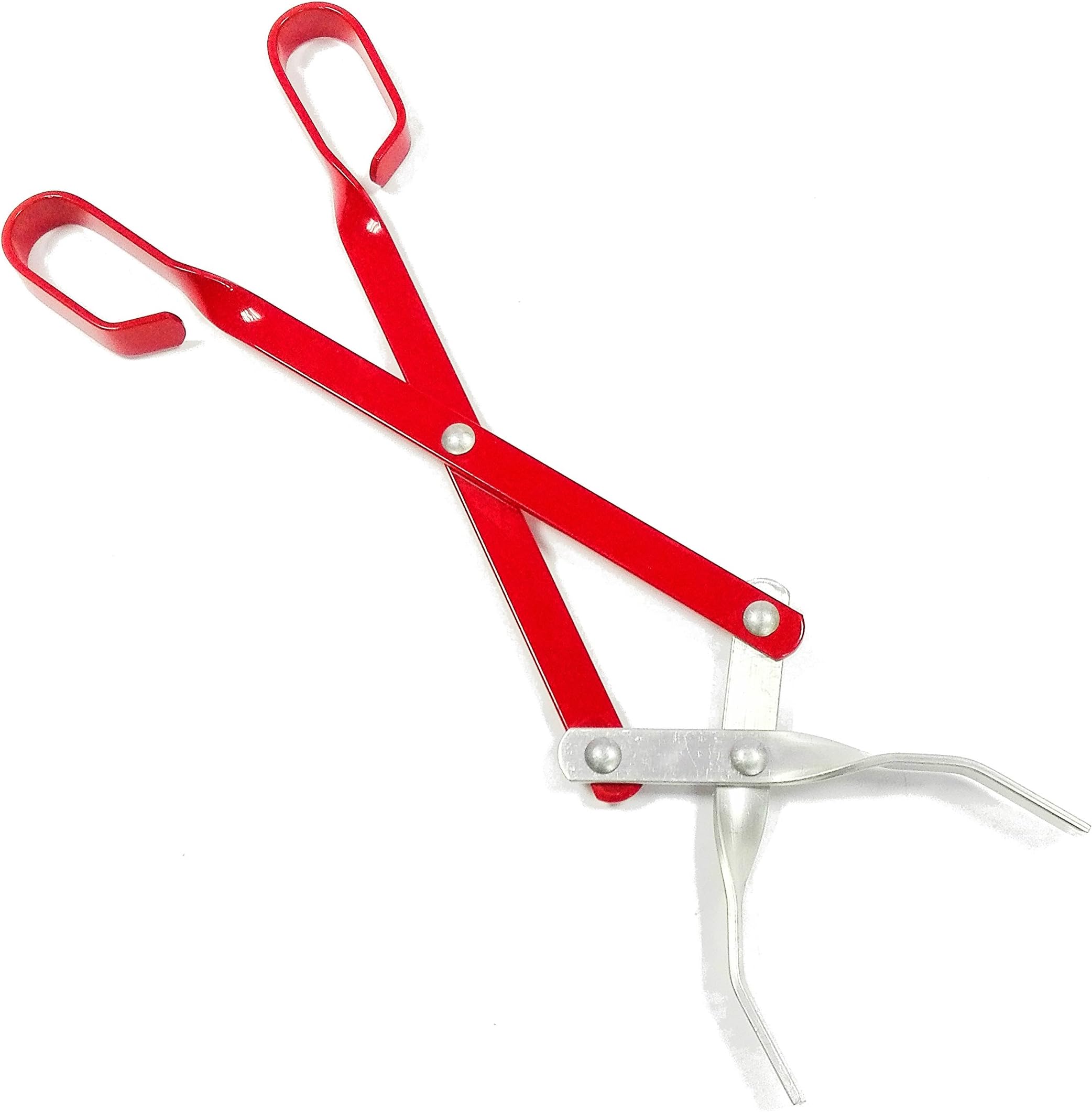 LK´s Braai & AccessoriesOriginal Luke's Tongs Aluminium Scissors Pliers Length 417 mm Colour Red