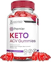 Vista 1 de Justified Laboratories Premier Keto ACV Gummies Premier Keto Gummies Advanced 1000 mg vinagre de sidra de manzana formulado con jugo de granada