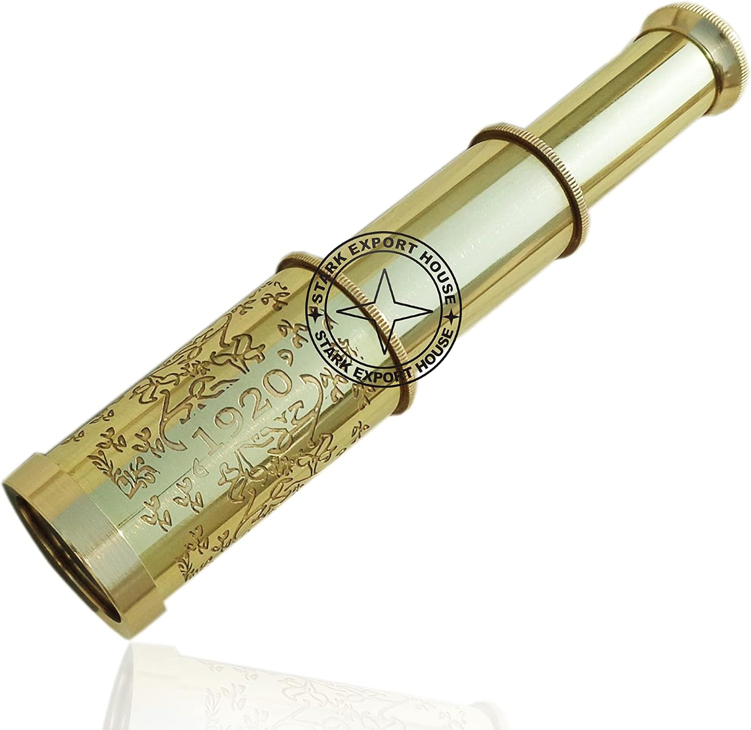 Brass Designer Telescope Marine Handheld Spyglass Telescope Binoculars 6 Inch Vintage Style Best for Gift (SAJF) image 2