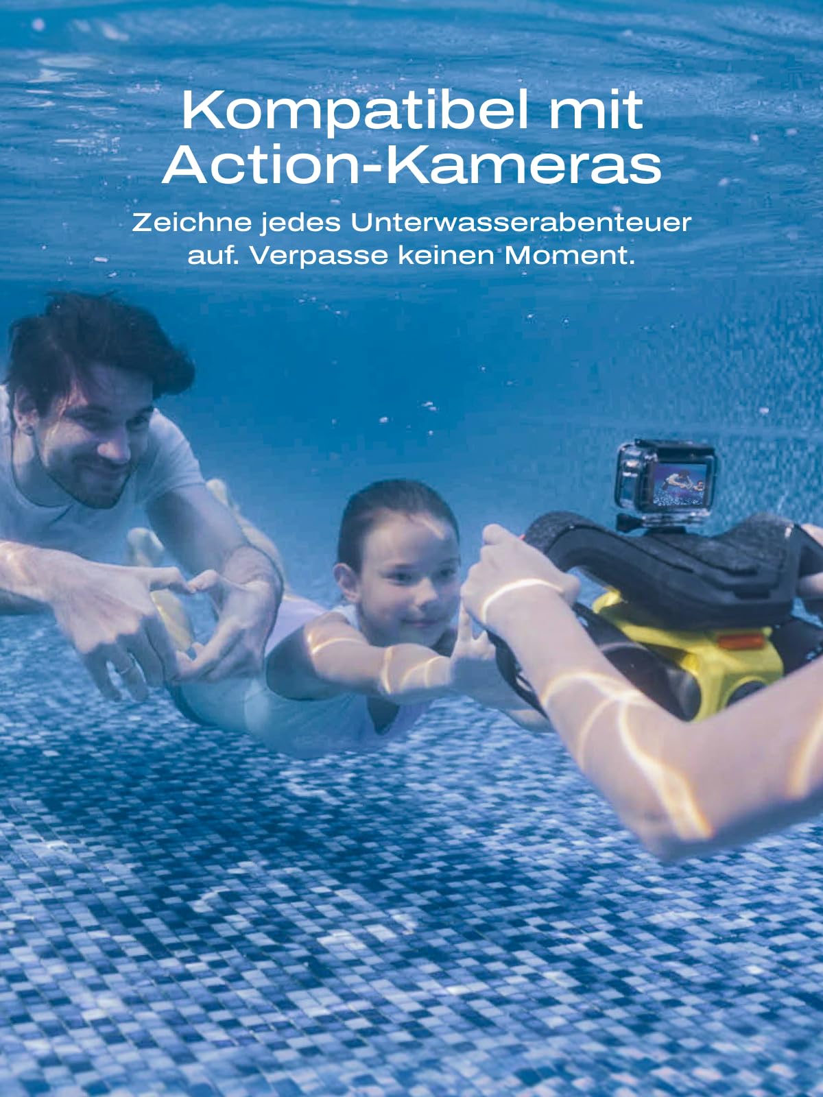 LEFEET C1 Unterwasserscooter, Dual-Motor Tauchscooter mit 8kgf Schub, 1,6m/s Geschwindigkeit, Modulares Design, 100ft IPX8 Wasserdicht, 60 Min Laufzeit für Schnorcheln, Gerätetauchen, Pool-Aktivitäten