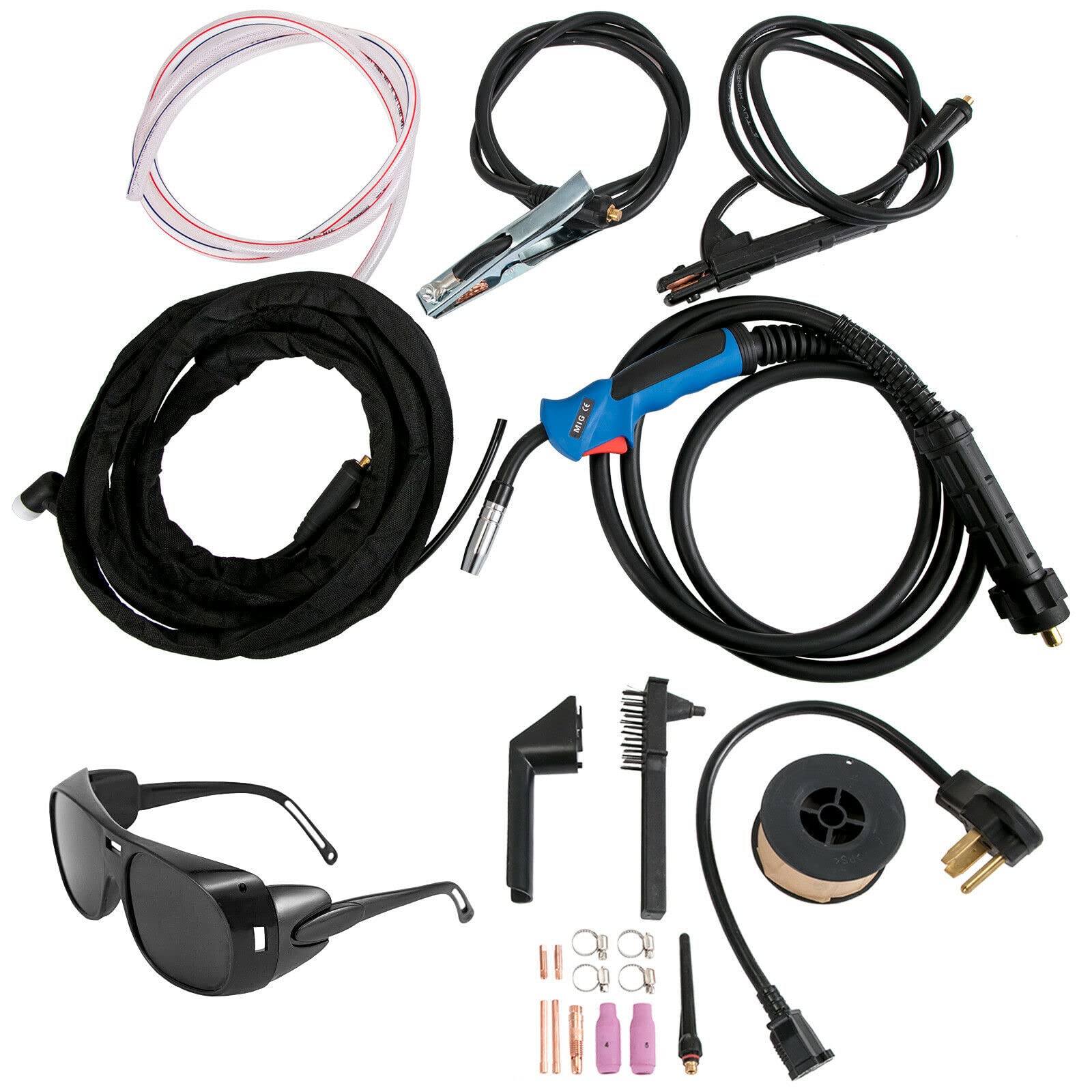 Soldador inversor combinado MIG MMA TIG 3 en 1 270A/250A/200A/160A for reparación de acero y aluminio de hierro Para uso de bricolaje(MIG 270A)