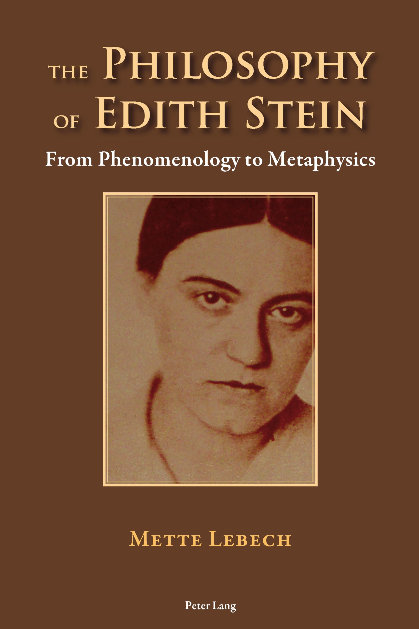 The Philosophy of Edith Stein - 9783034318518