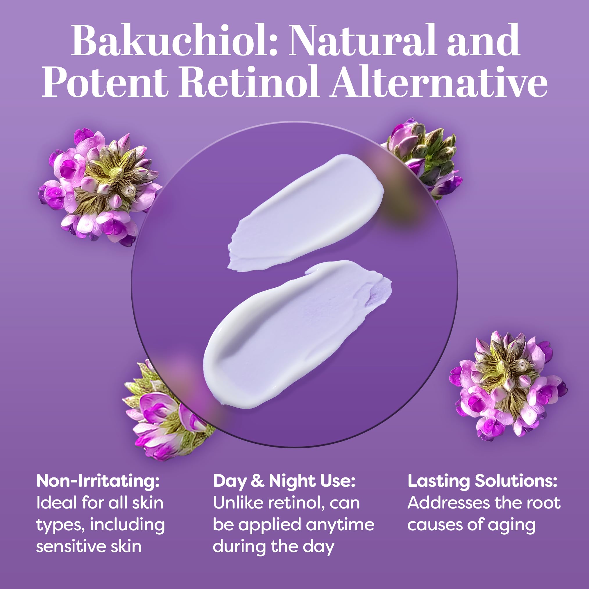 TruSkin Caffeine Eye Cream with Bakuchiol for Dark Circles