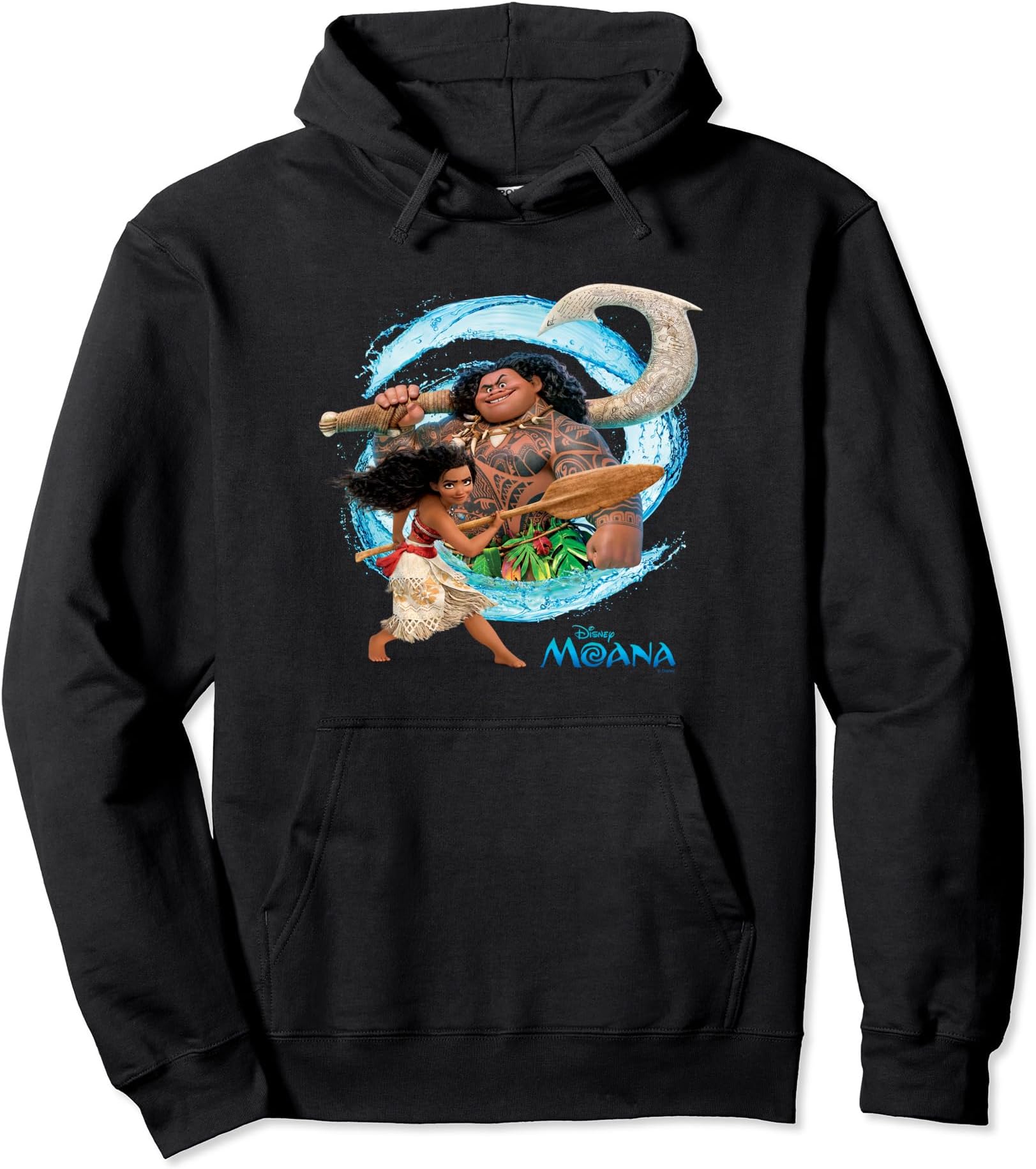 Moana Wave Pullover Hoodie