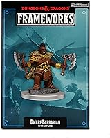 Vista 1 de D&D Frameworks Mujer bárbara enana - Sin pintar y sin ensamblar