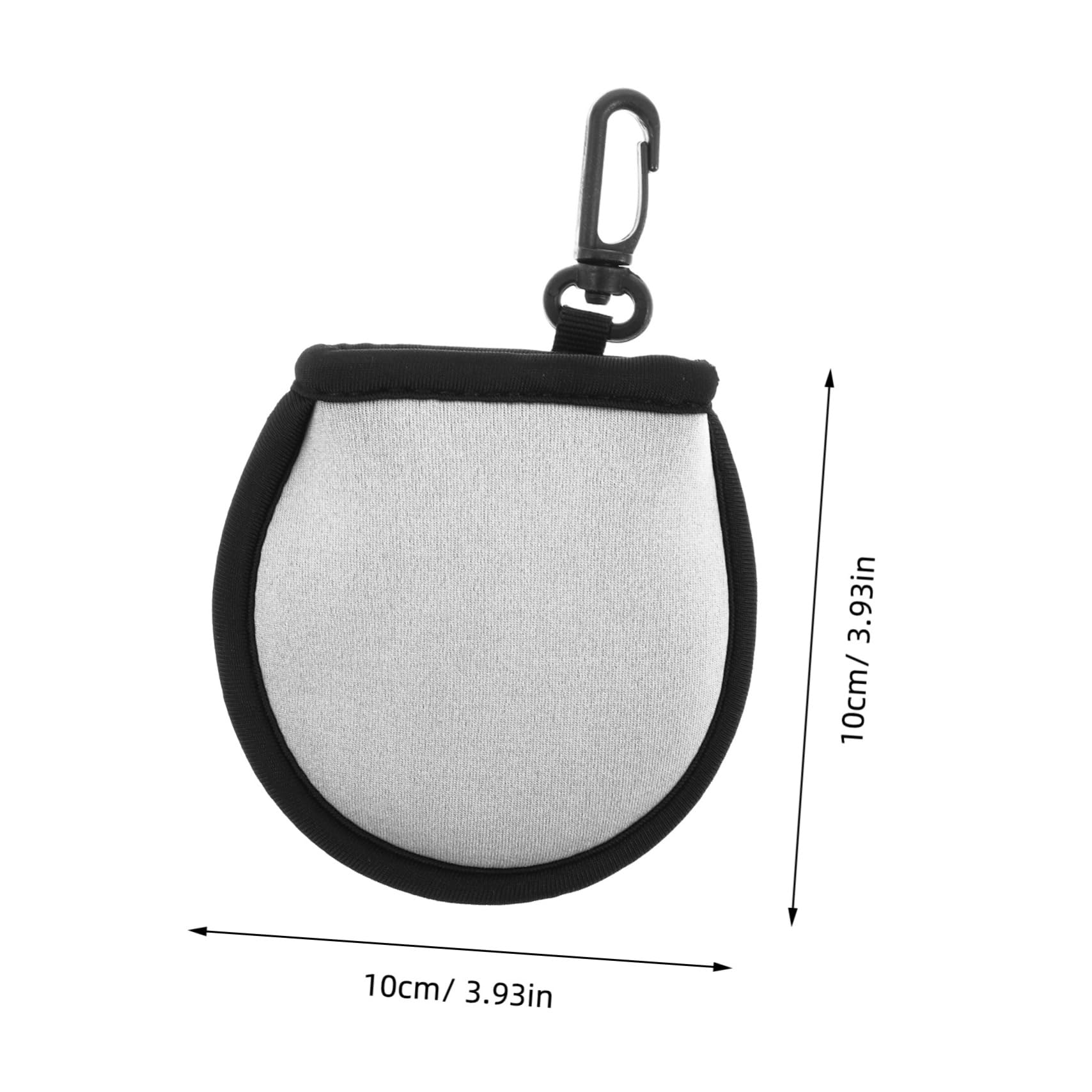 POPETPOP Neoprene Golf Ball Protector Waterproof Scratch-Preventive Golf Ball Sleeve Cleaning Pouch Portable Holder for Men