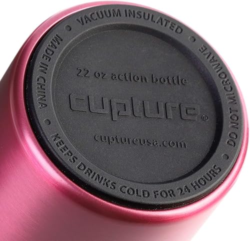 Miniatura 8 de Cupture Botella de acción con asa - Acero inoxidable aislado al vacío, 22 oz