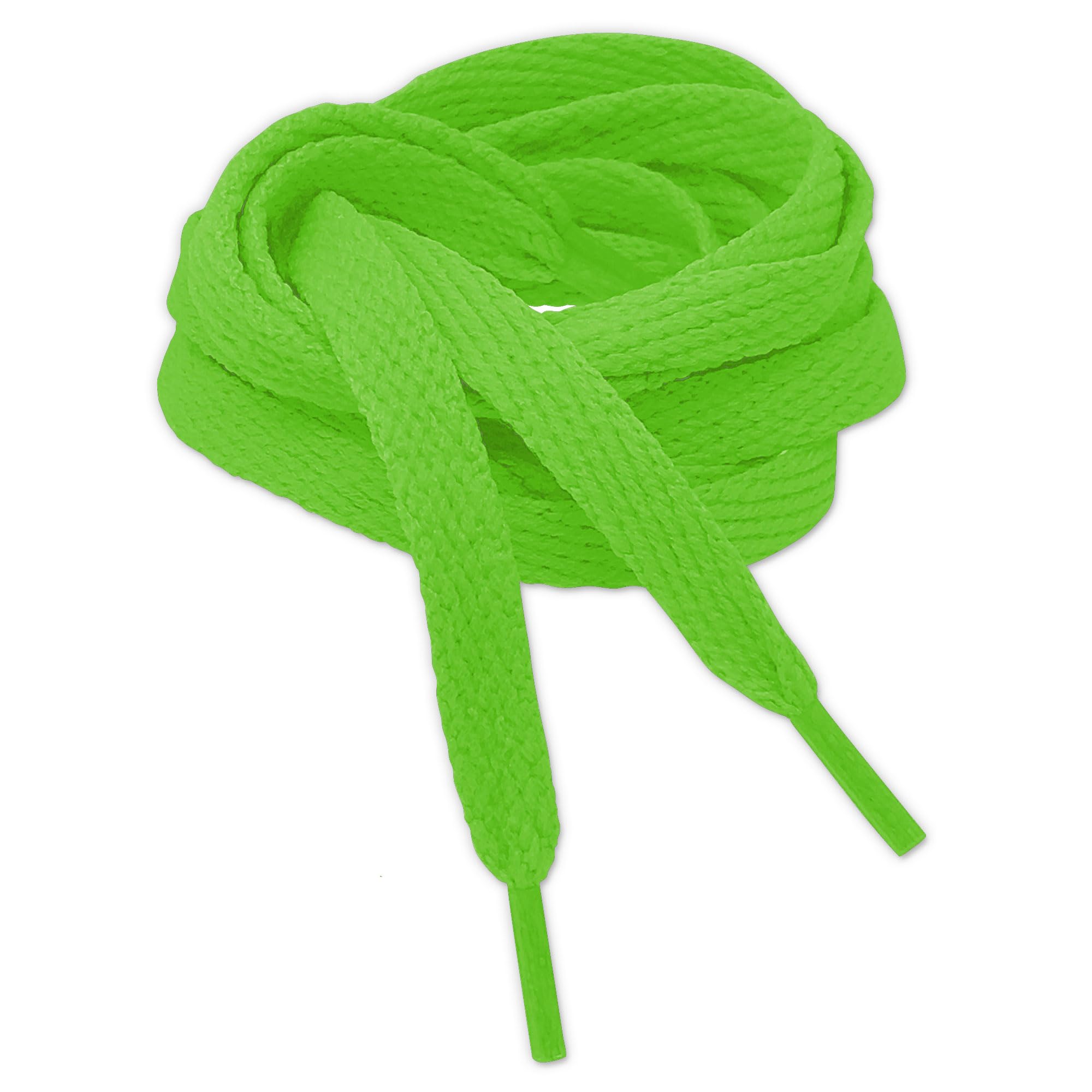 Kilter Flat Shoelaces 8mm Wide Trainers, Boots, Hi-Tops, Shoes, Football, Rugby, Gym, Running, Fashion — view 19