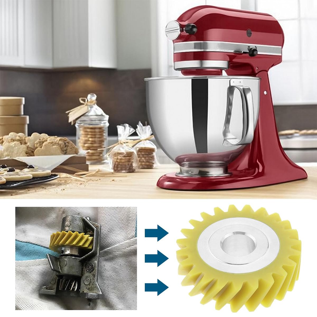Fouet de rechange pour robot de cuisine Kitchenaid Artisan 5KSM150