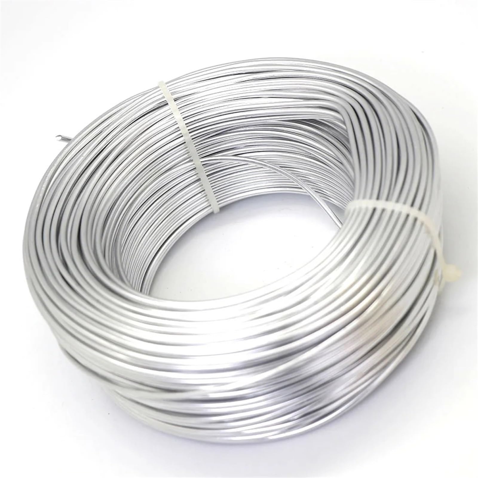 Lot de 2 fils en aluminium pour fabrication de bijoux - Multicolore - 3 mm - 4 mm - 12 m - 25 m - Or clair - 3 mm - 25 m