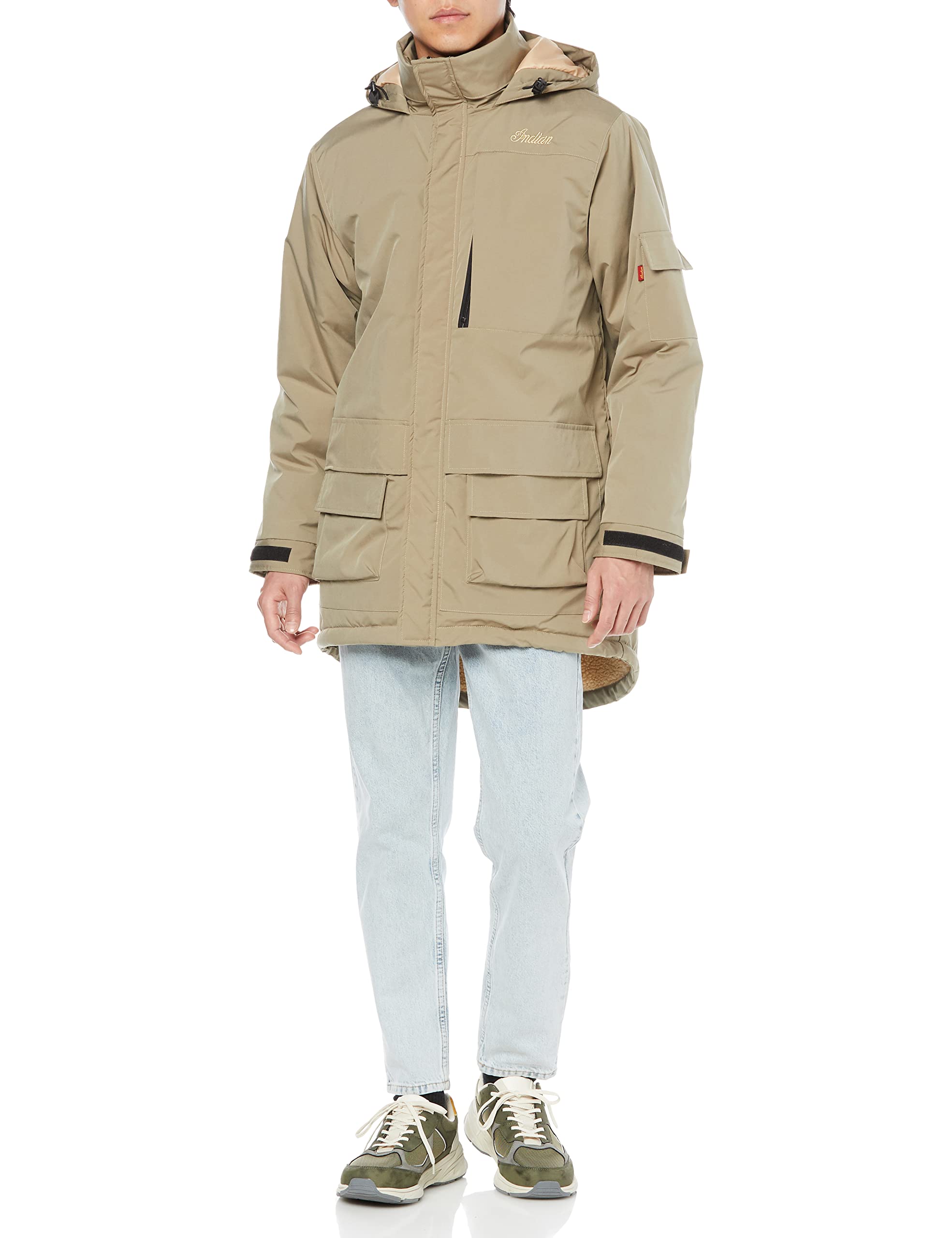 Indian インディアン マルチポケットフーディー アウター BLK M 【公式 