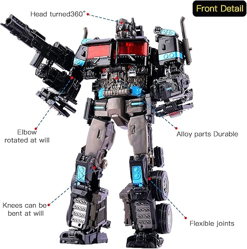 Miniatura 3 de Juguete robot de deformación de aleación, figura de acción modelo de coche de deformación para niños y niñas regalo