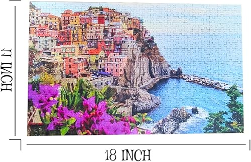 Miniatura 2 de Cinque Terre - Rompecabezas para adultos, 500 piezas (color1)