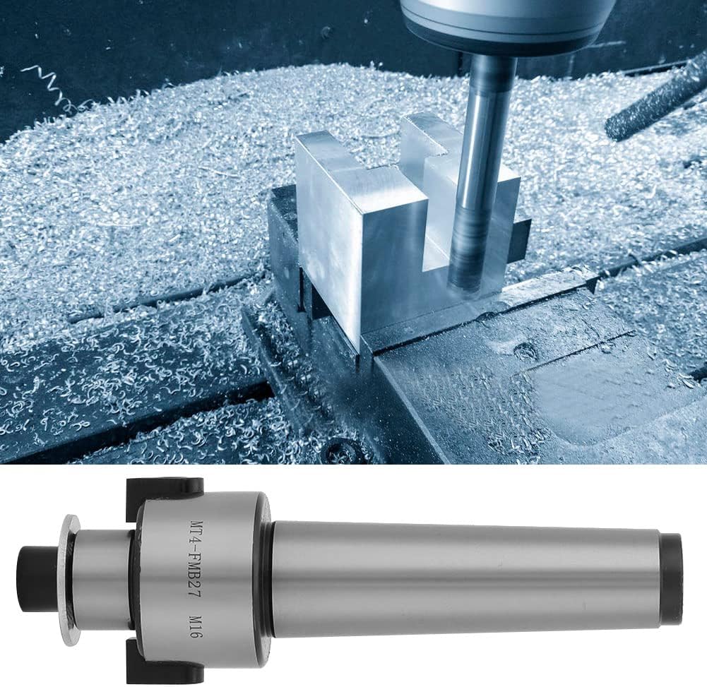 M12 Thread Taper Tool Holder | Steel Mill Arbor for Milling Machine | MT3 - FMB22 / MT3 - FMB27 Adapter | 138mm Length with 22mm Groove (MT3-FMB27 M12)