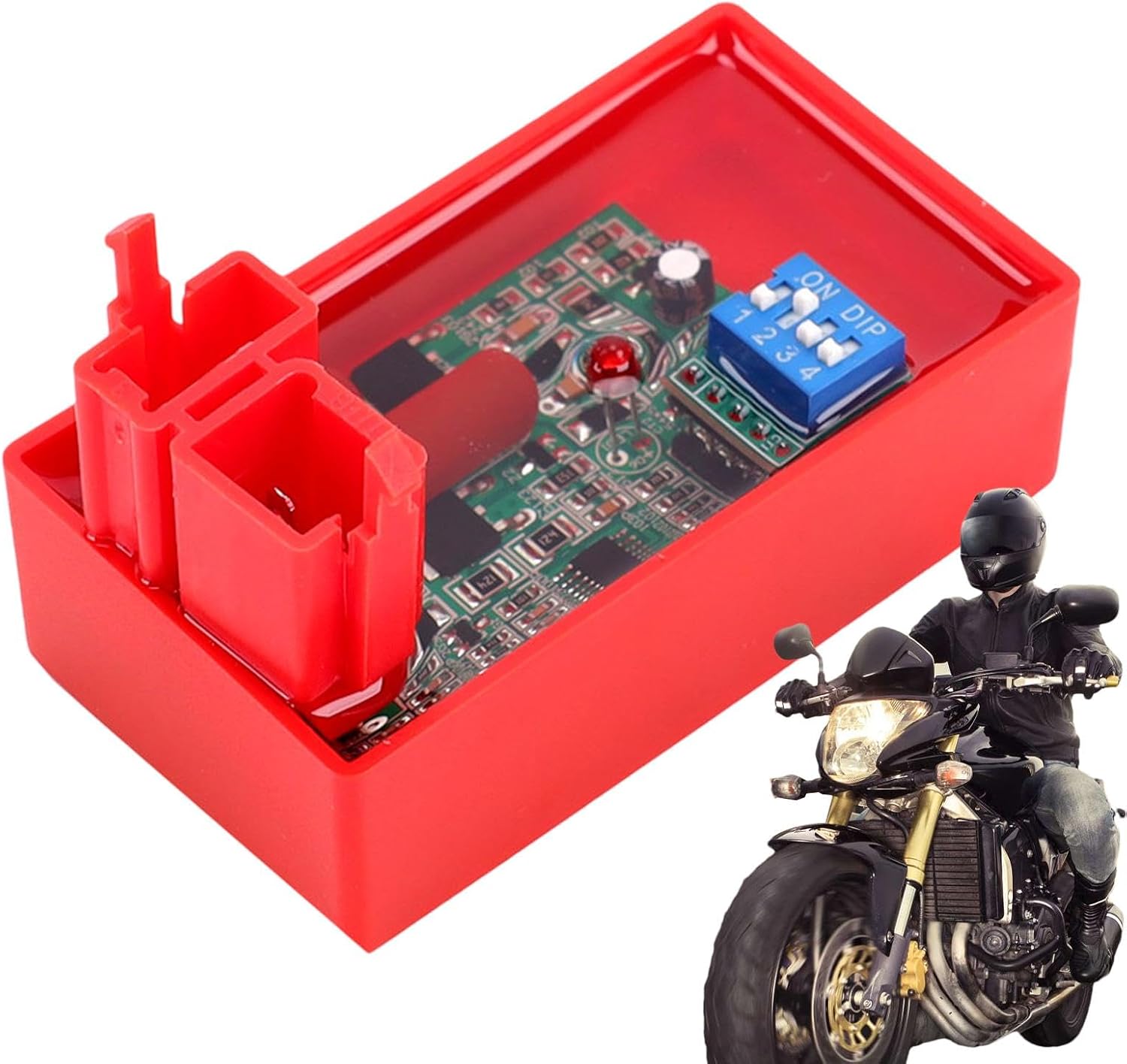 System zapłonu motocyklowego, części zapłonu motocyklowego Wtyczka | Jednostki kontroli aktywacji zamiennika silnika dla dobrej wydajności spalania