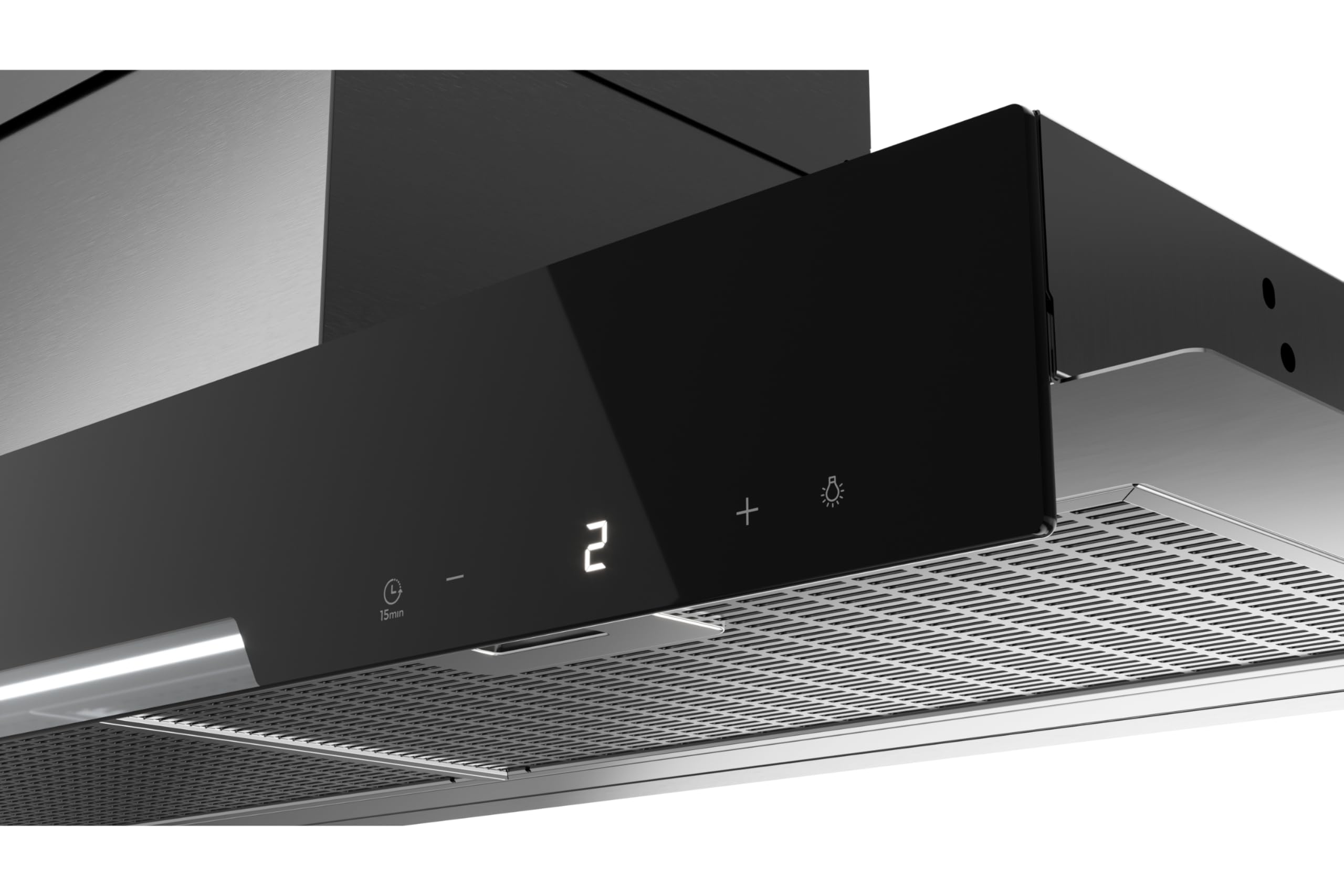TEKA Campana Extractora Integrada 90 cm, Motor EcoPower, 3 Velocidades + 1 Intensiva, Iluminación LED, Clase Energética A+, Modelo Integra GFI 97350 EOS SS