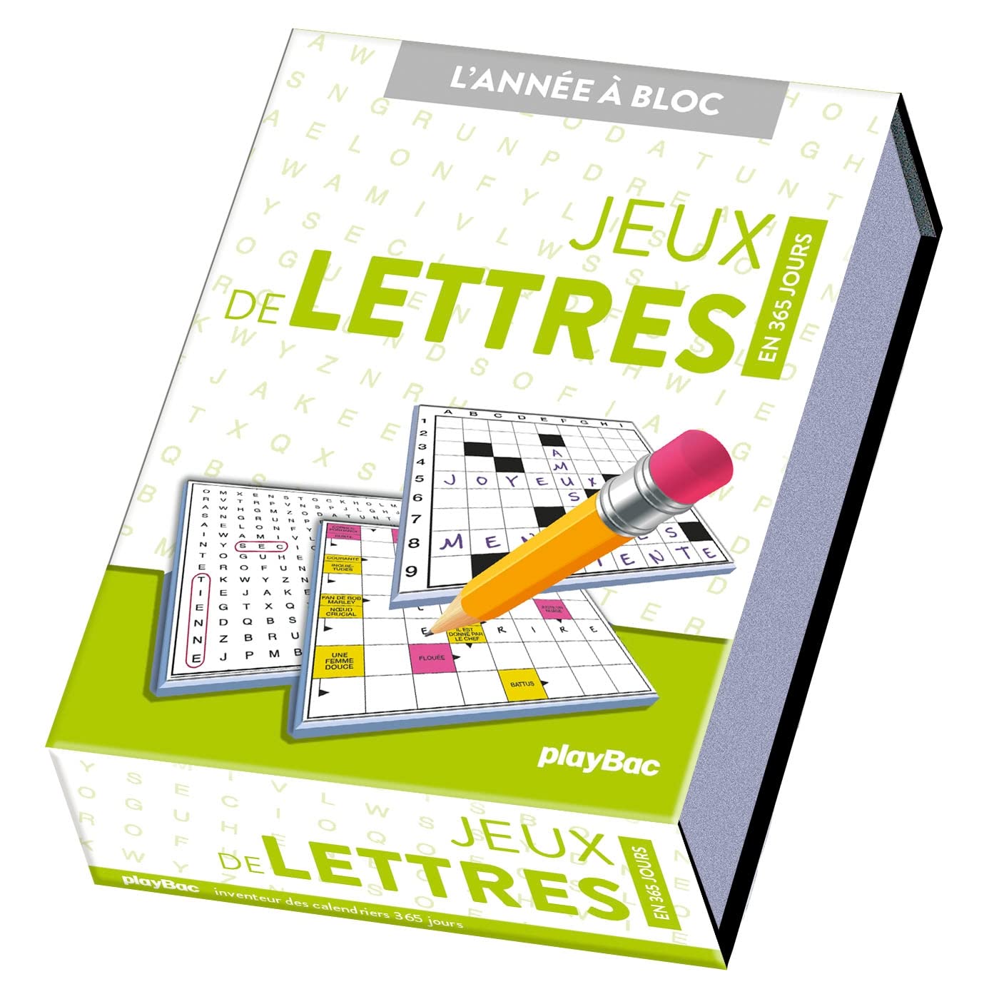 Calendrier 365 jours de Jeux de Lettres - Entraînement Quotidien