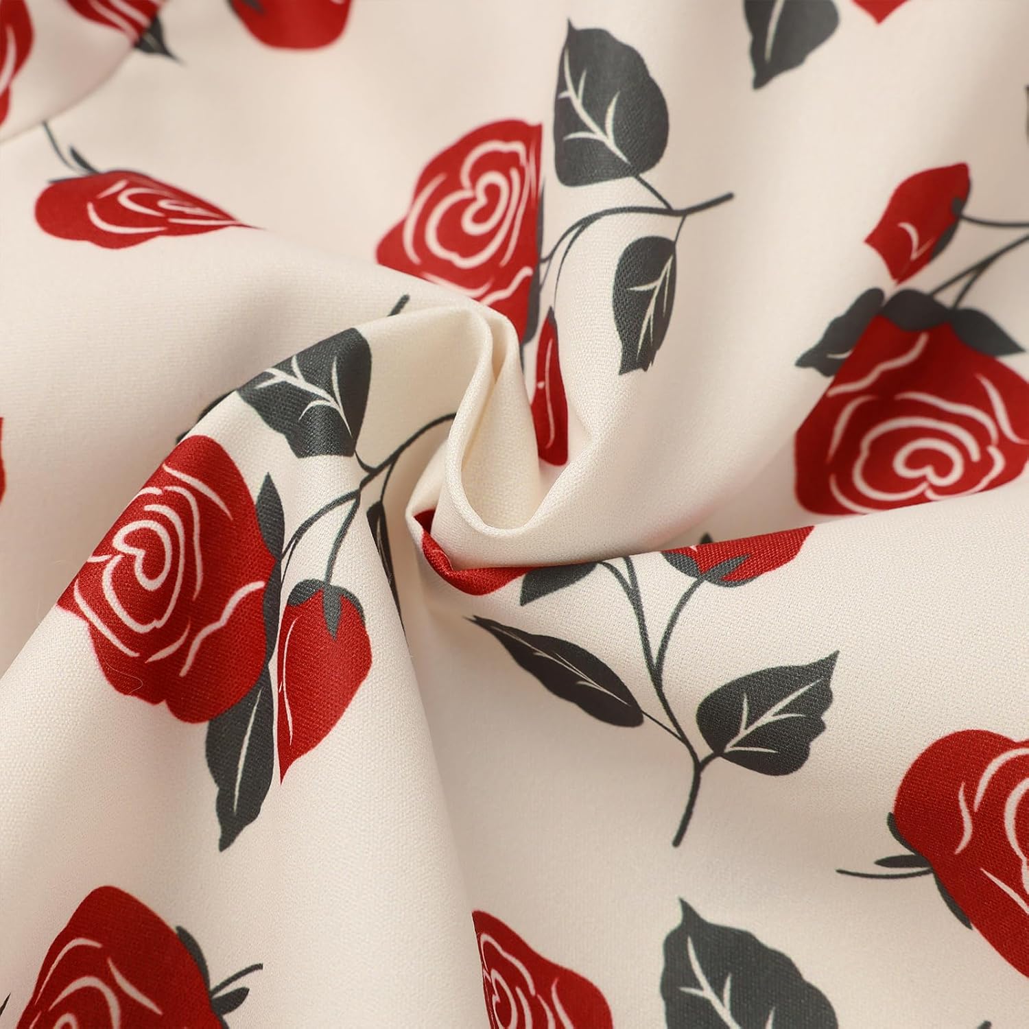 IDOPIP Boys Valentine’s Day Outfit Rose Heart Print Shirt Pants Set with Bowtie for Toddler Kids Formal Suit Birthday Wedding - Image 6