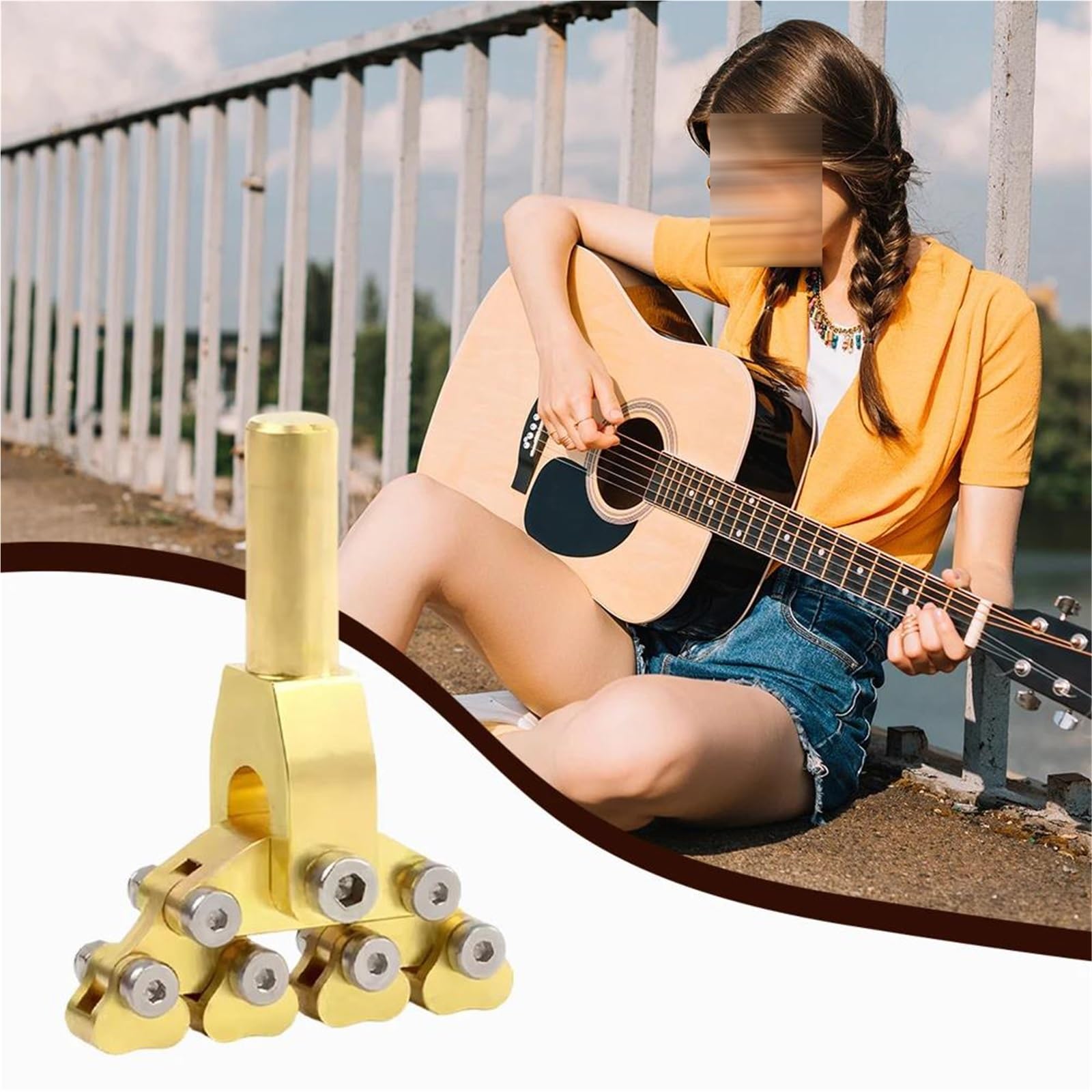 Zestaw Akcesoriów Gitary Narzędzie Do Dociskania Progów Fractal Gitar Akustycznych I Elektrycznych