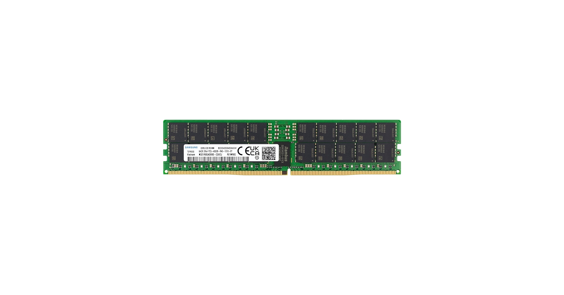 ✨2024年製✨Samsung 64GB ECC DDR4-3200 RDIMM Samsung 64GB DDR4 3200MHz PC4-25600 ECC RDIMM 2Rx4 Dual Rank