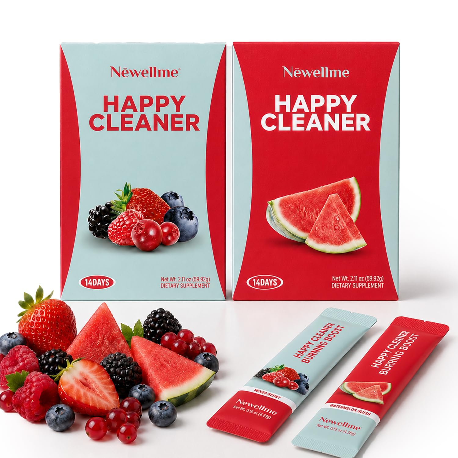 Happy Powder Powder50g(10g × 5bags) Amazon.com: NEWELLME Happy Cleaner Greens Superfood Powder Packets
