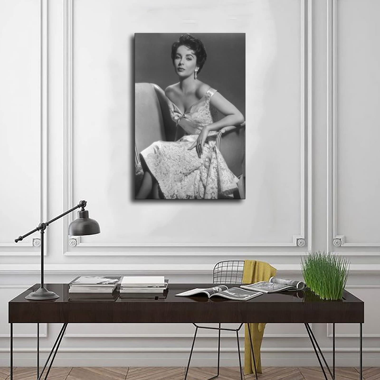 Poster Sur Toile Elizabeth Taylor - Décoration Murale 30x45