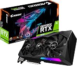 Gigabyte Carte Graphique AORUS GeForce RTX 3070 Master 8G, 3 Ventilateurs WINDFORCE, 8 Go 256 Bits GDDR6, GV-N3070AORUS M-8GD REV2.0 - 1