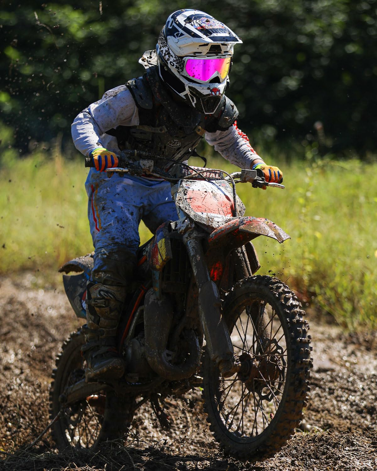 anteojos para moto de motocross, motocross, Dirtbike de 4 ruedas, MX DH, accesorios para hombres, mujeres, jóvenes, protección UV400, a prueba de polvo, correa antideslizante