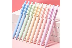 Doraking 12PCS 0.5mm Macaron Gel Ink Pens