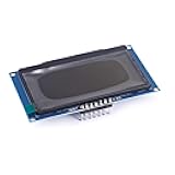 Teyleten Robot 2.42 inch 128x64 OLED LCD Display Module SSD1309 7 Pin SPI/IIC I2C Serial Interface for Arduino UNO R3 - White Light