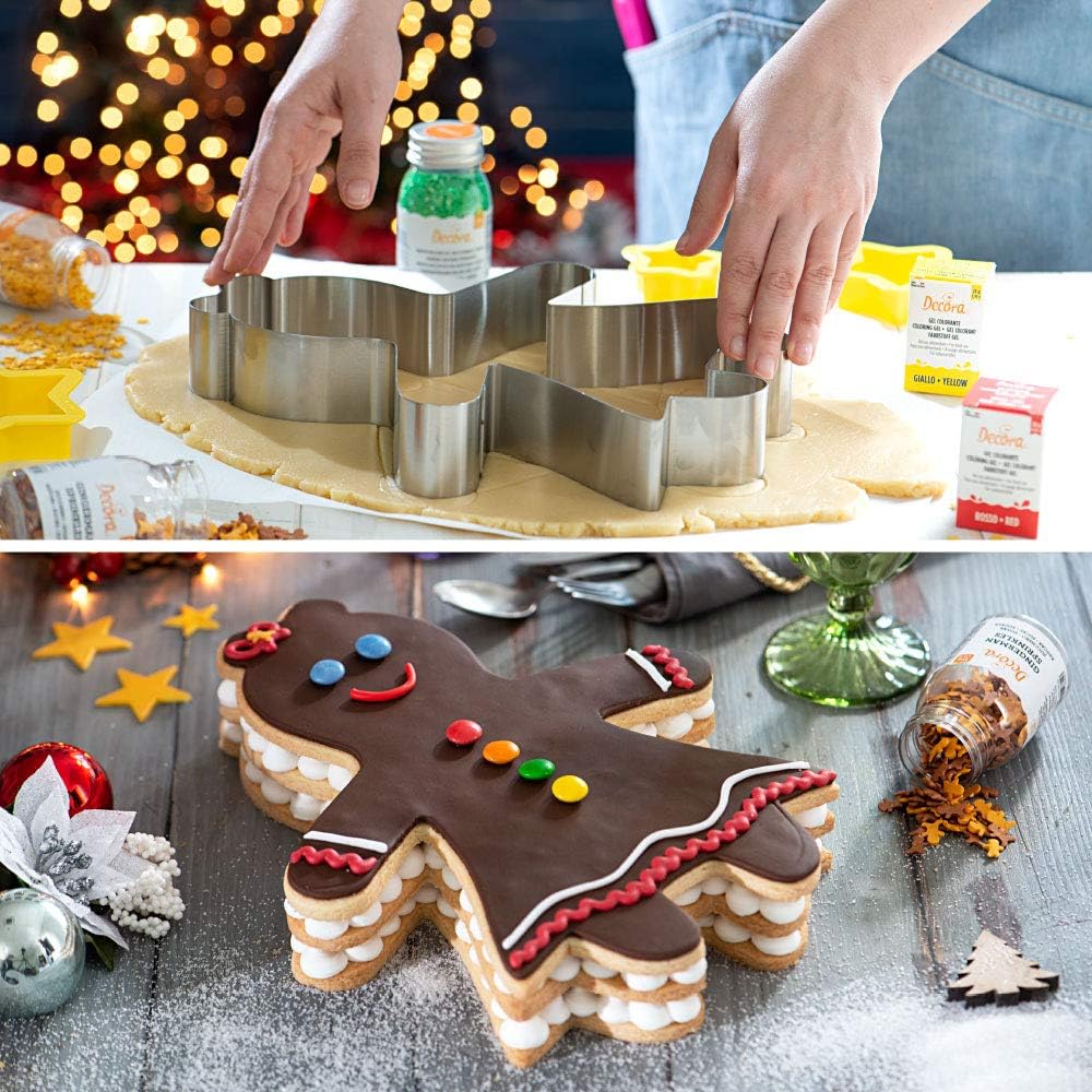 Decora Stainless Steel Shape Girl, Silver, 28 cm