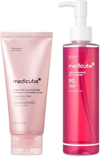 PDRN Double Cleanse Duo - Capsule Foam & Jelly to Foam Cleanser | PDRN Low pH Cleansing Routine, Double Cleanse for Deep Pore Care, Hydration & Glass Glow, Korean Skincare