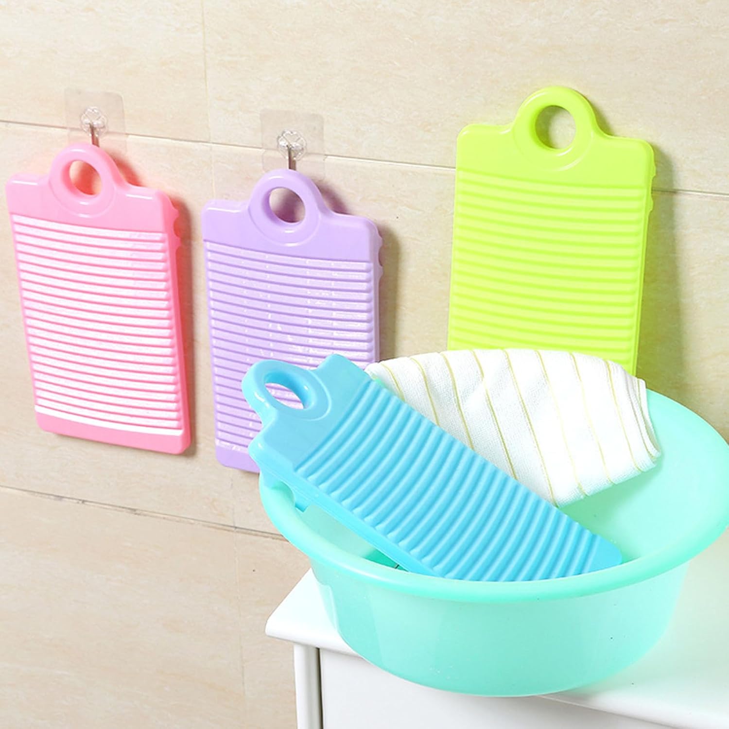 Rulbelok Hanging Household Bathroom Sink Slipping Wash Board