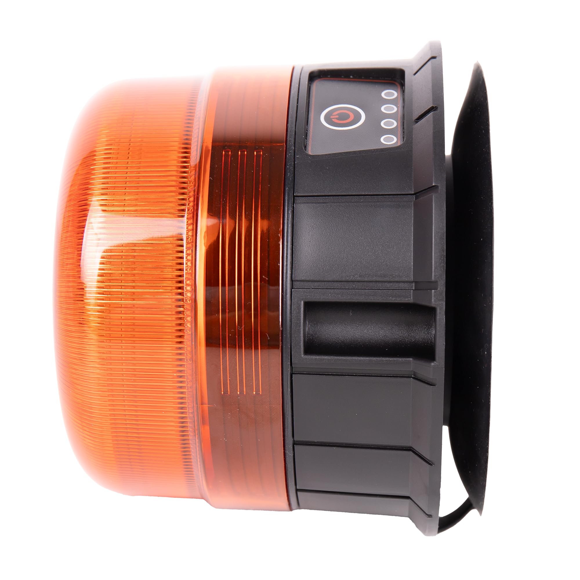 Cofan Luz Giratoria LED Ámbar con 39 SMD | Recargable por USB-C | Imán Fuerte | 7h de Autonomía | IP66 | Para Vehículos Industriales y Agrícolas