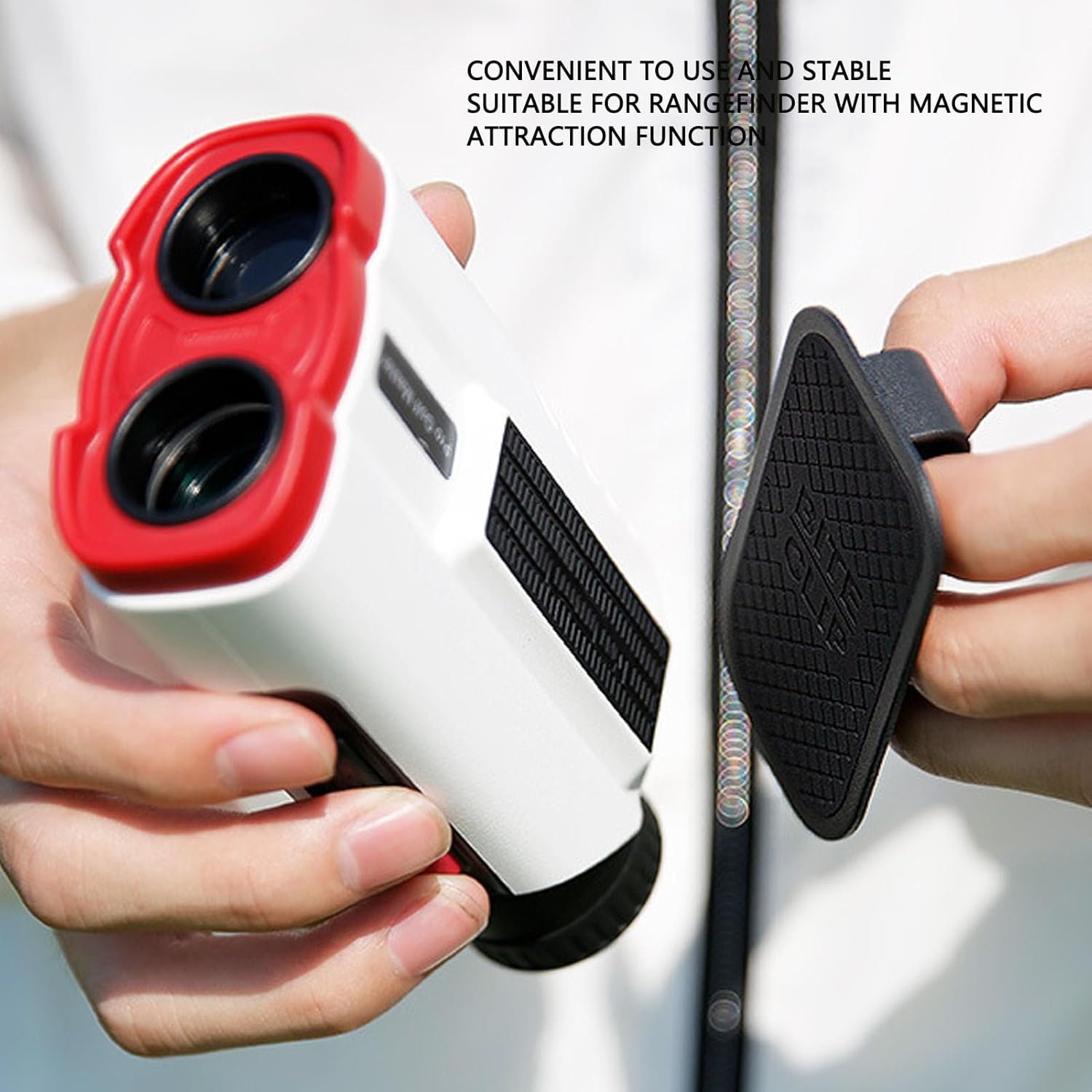 Golf Rangefinder Magnetic Belt Clip, Metal Landing Pads Tool Holder Belt Organizer Golf Accessories