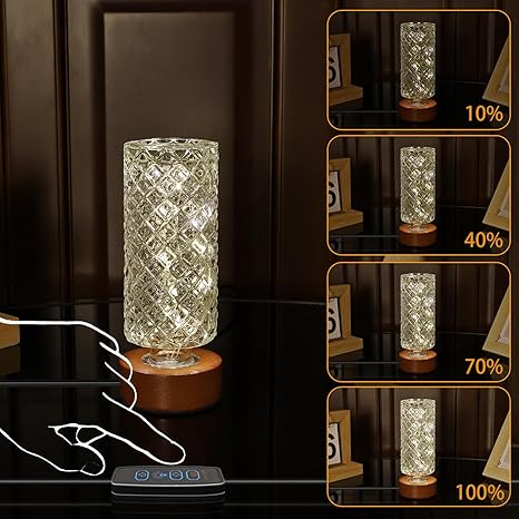 CZSHCKJYXGS Dimmable Warm Night Light,Small Table Lamps,Adjustable Brightness Nightlights,Nightstand Lamp for for Living Room Home,Bathroom, Adults, Hallway, Bedroom, Stairway,Gifts photo 3