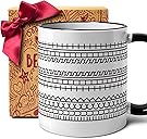 Unique Hidden Message Coffee Mug for Women Men, F This S Mug, Funny Secret Messages Office Coffee mug for Coworkers, Work Besties, Her, Him, Family or Friends, Adult Sarcastic Mugs (black&white) -54
