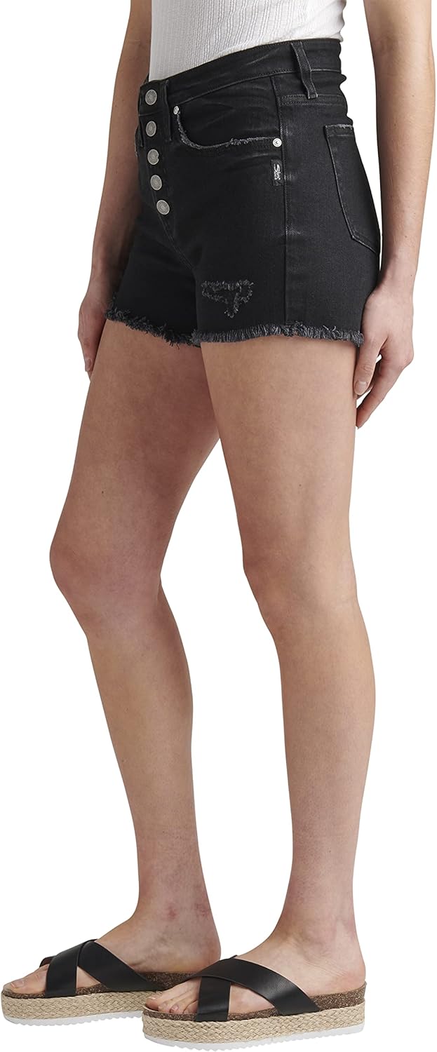Silver Jeans Co. Women's Beau Mid Rise Short
