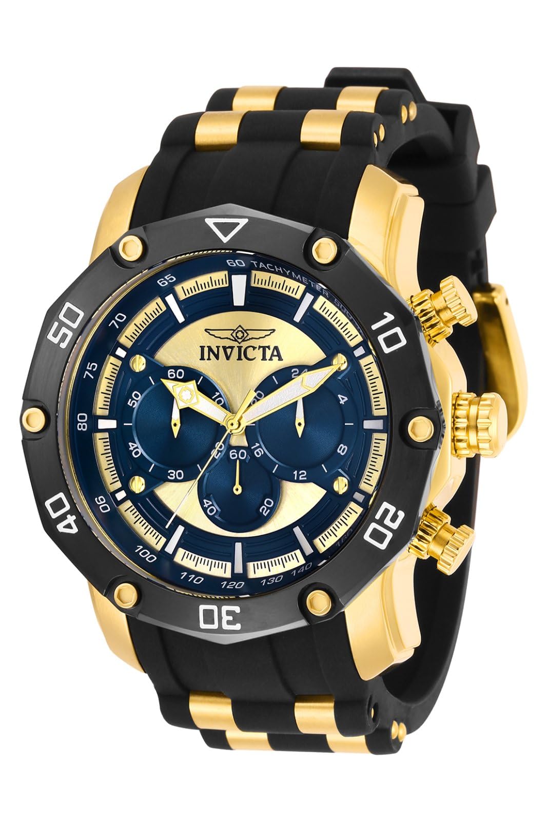 INVICTAReloj Analógico para Hombres de Cuarzo con Correa en Acero Inoxidable 30079
