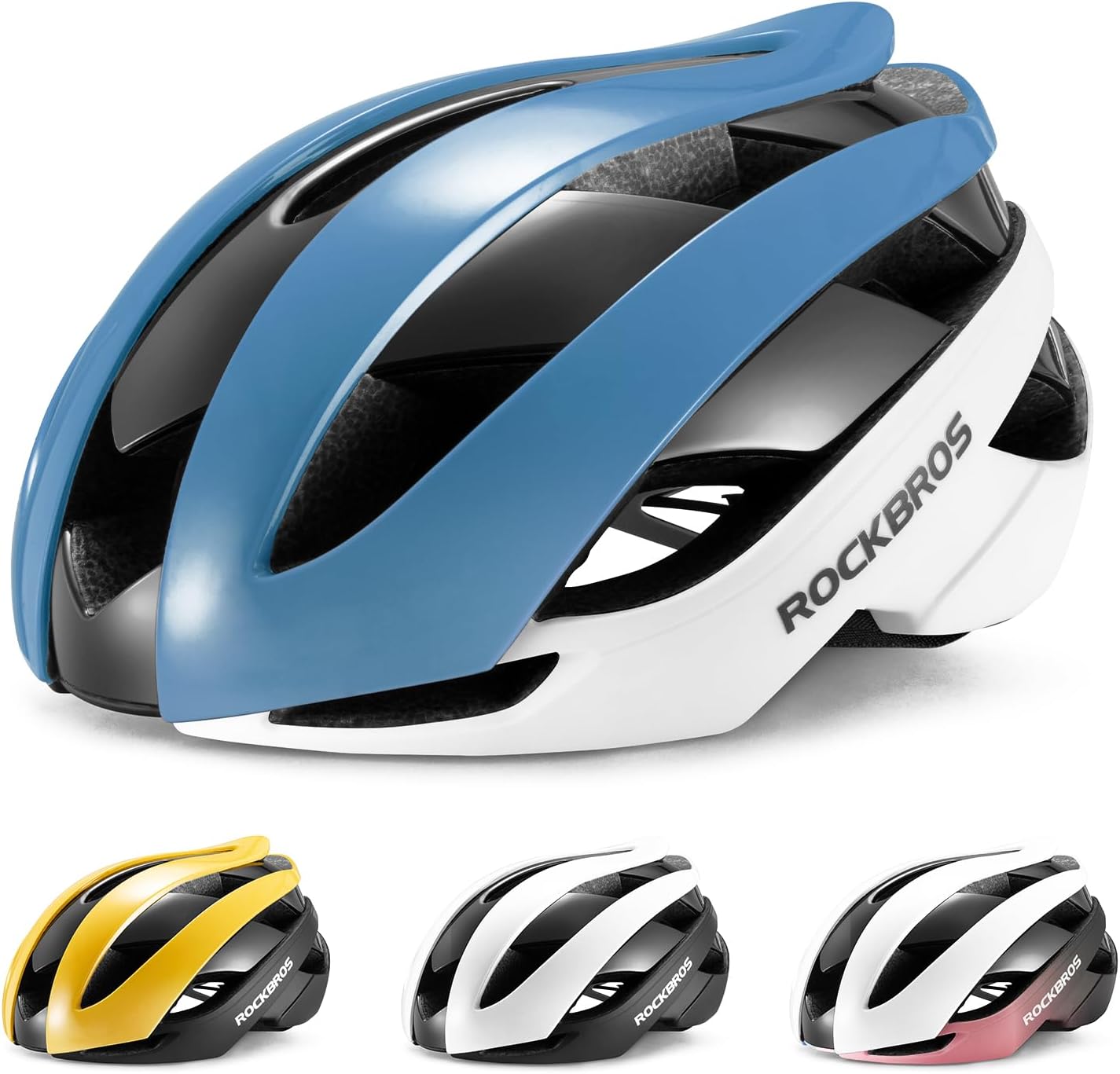 ROCKBROS Fahrradhelm Rennradhelm Leichter Radhelm M/L 55-61 cm ...
